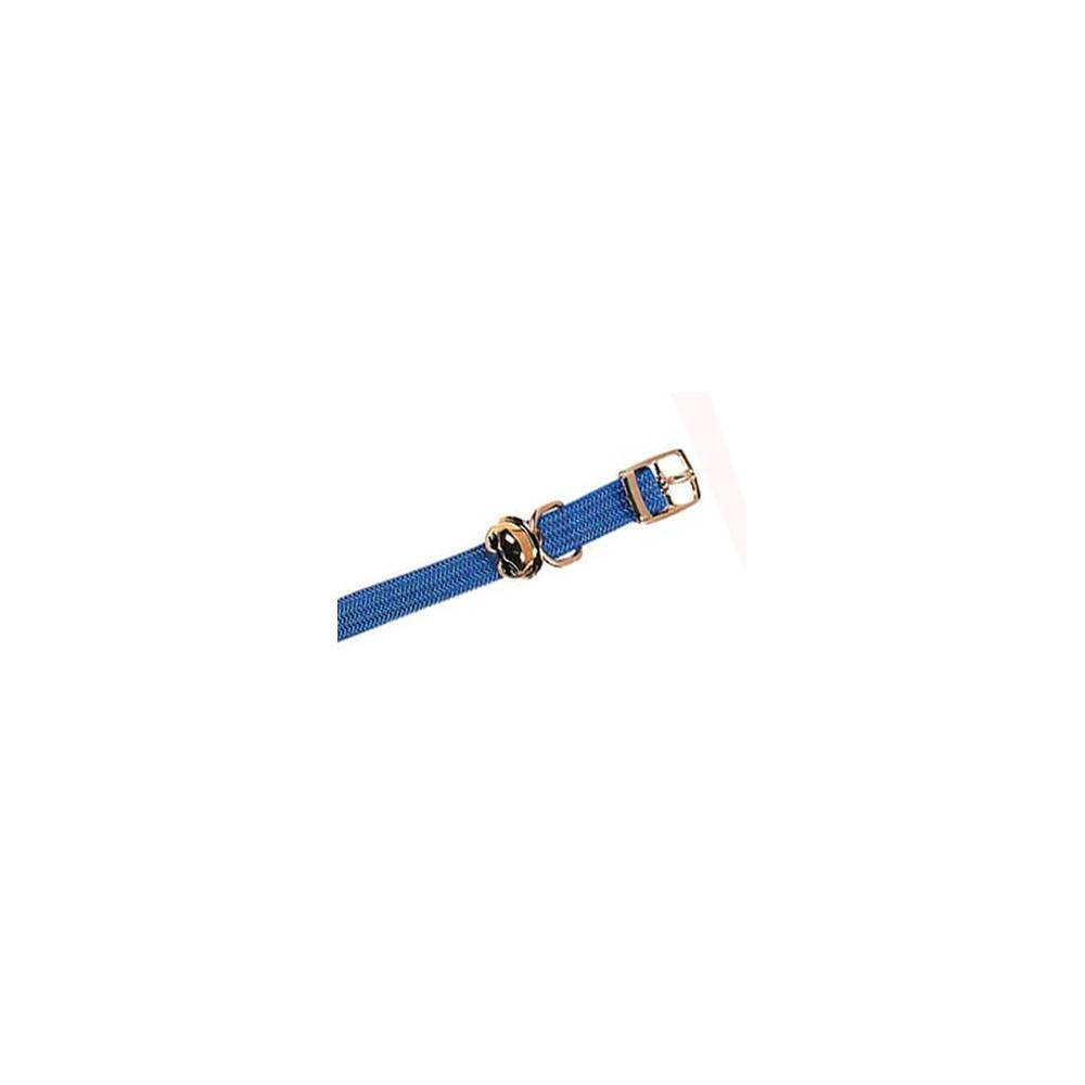 Flamingo - Collier 32 cm x 10 mm collier élastique avec clochette bleu pour chat - Image 3