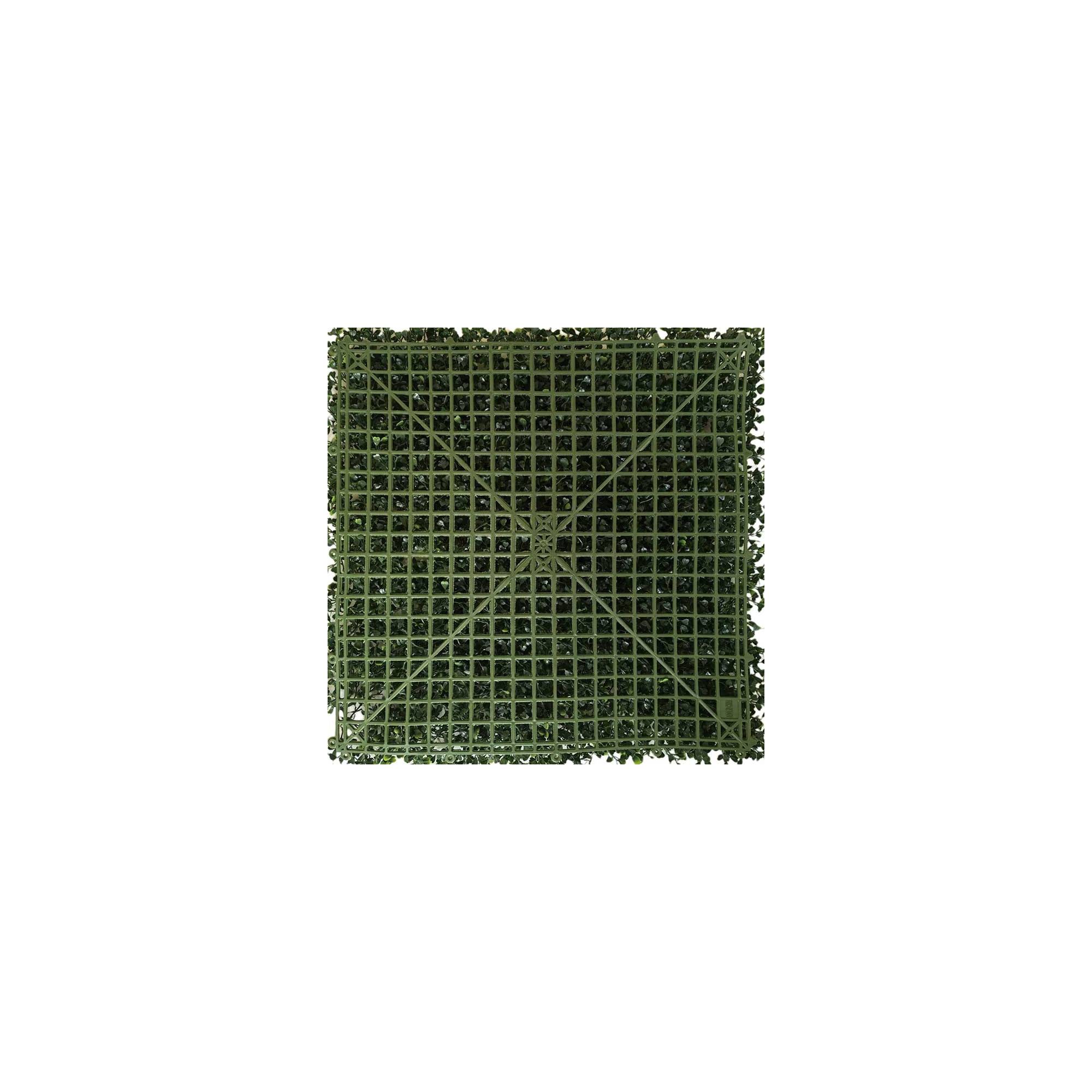 Sans Marque - Mur végétal artificiel - Modèle vert - Dimensions : 50 x 50 cm - Image 2