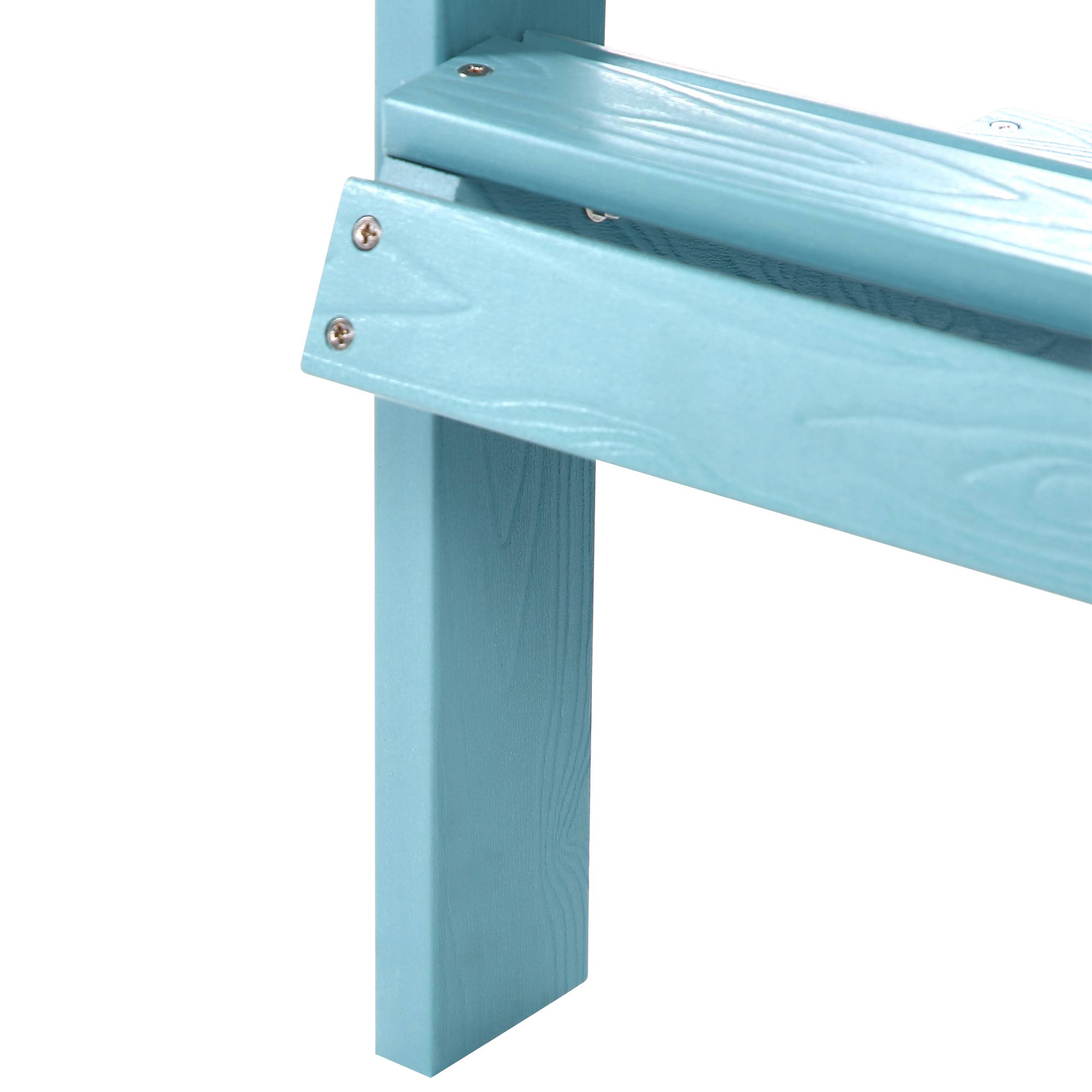Chaise pour enfant Bois synthétique Bleu clair ADIRONDACK - Beliani - Image 6