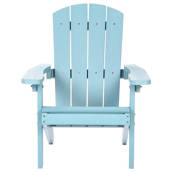 Chaise pour enfant Bois synthétique Bleu clair ADIRONDACK - Beliani - Image 3