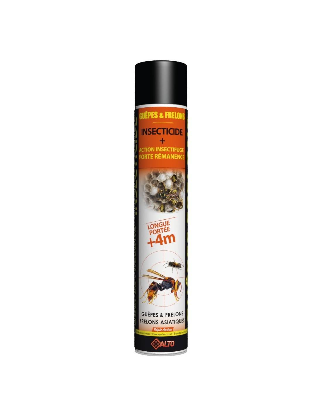 Insecticide Guêpes Frelons 750ml éradication Rapide Nids Guêpes Et Frelons - Cibles Alto - Image 1