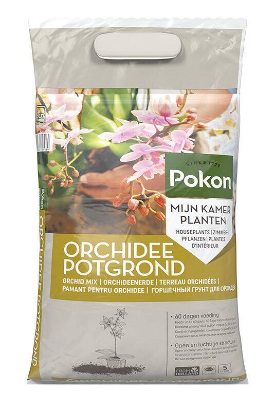 PANGIVO - Terreau orchidées écorce coco marron 5 L - PANGIVO