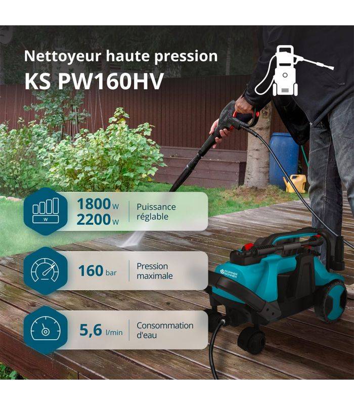 Nettoyeur haute pression Könner & Söhnen KS PW160HV - Image 2