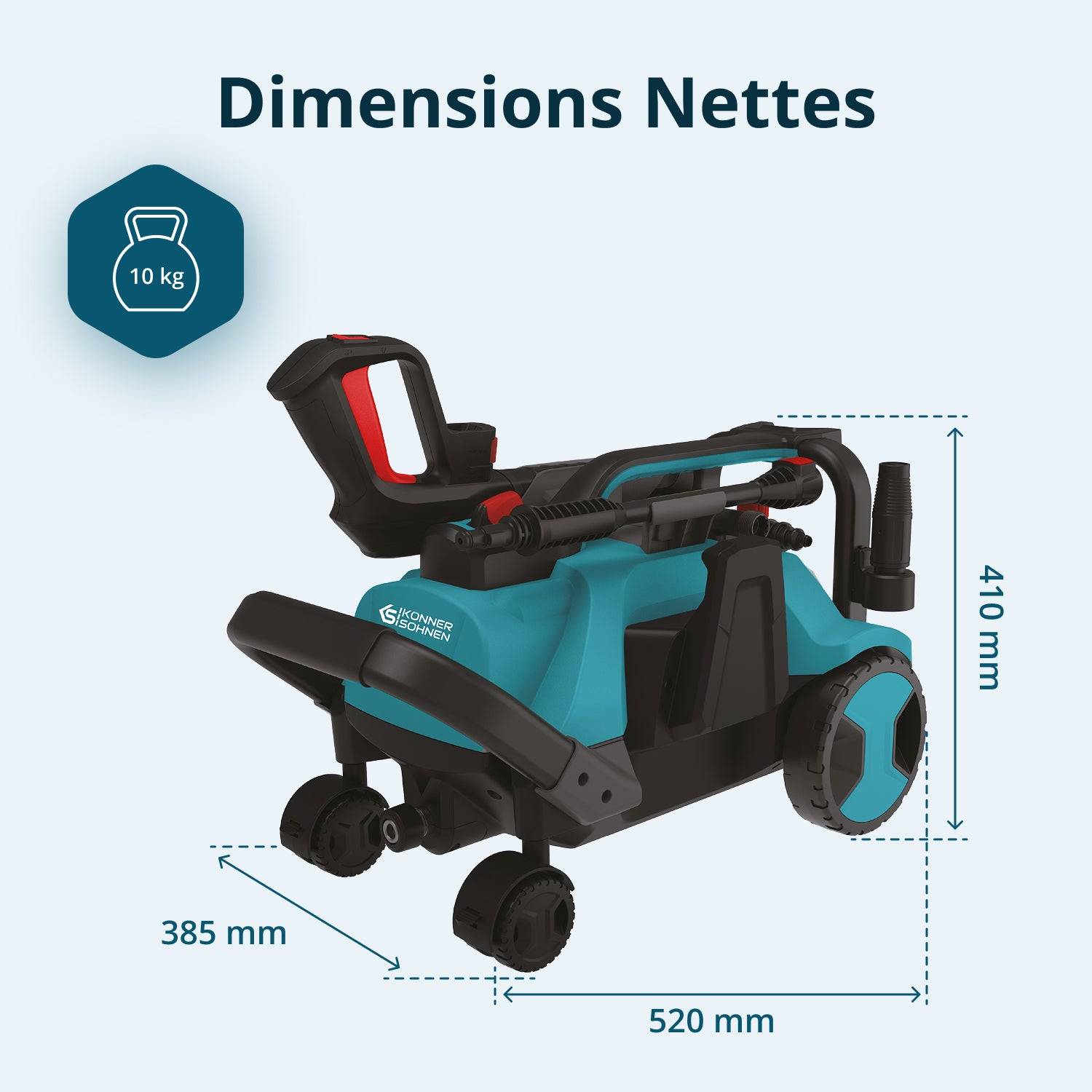 Nettoyeur haute pression Könner & Söhnen KS PW160HV - Image 9