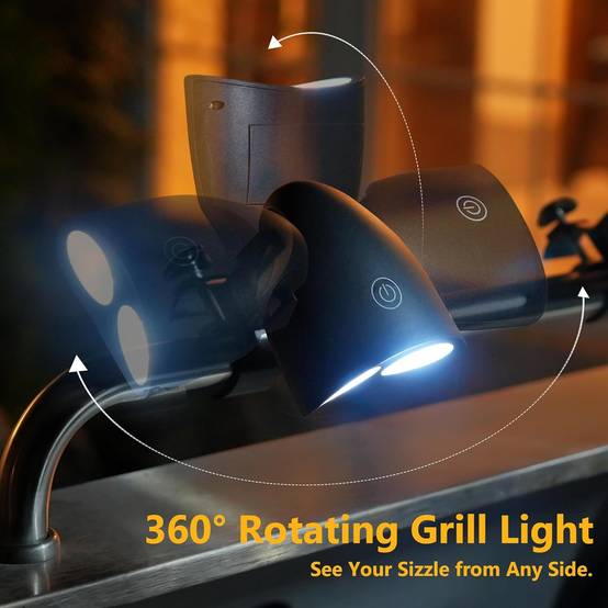 Lampe de barbecue avec 10 lumières LED - IntiMeg - Image 4