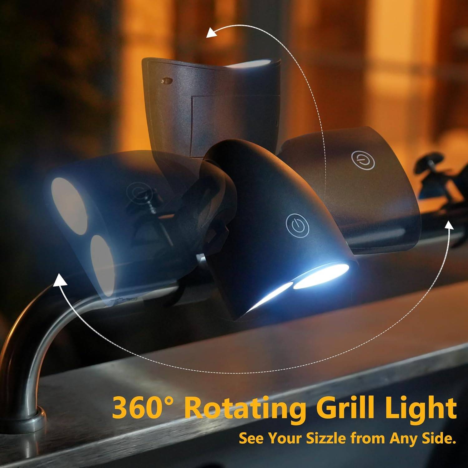 Lampe de barbecue avec 10 lumières LED - IntiMeg - Image 4