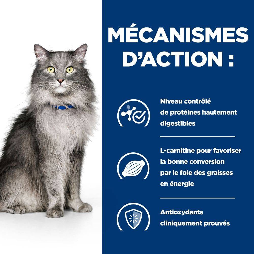 CROQUETTES CHAT ADULT PRESCRIPTION DIETS L/D LIVER CARE - HILL'S 1,5 kg - Image 4