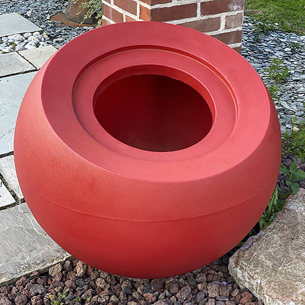 Plast'Up Rotomoulage - Pot de fleurs sphérique xxl dolce vita 300l-lot de 2 - Image 5
