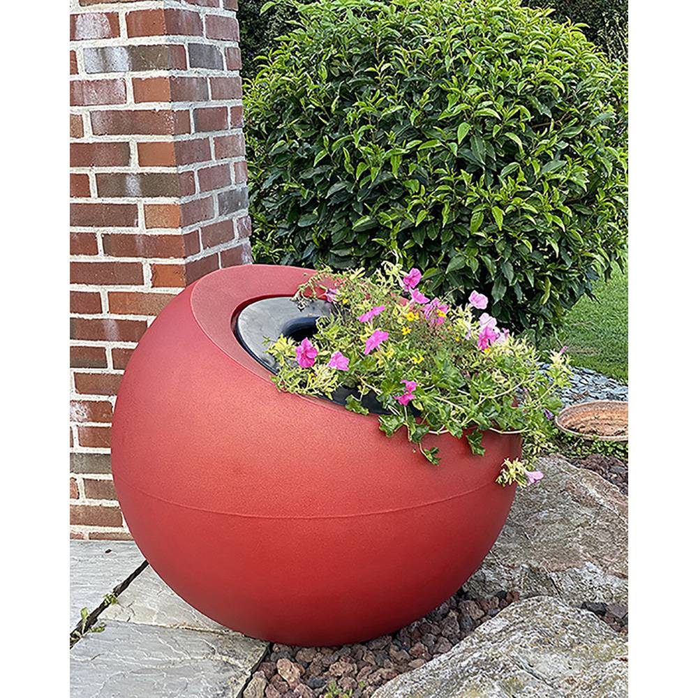 Plast'Up Rotomoulage - Pot de fleurs sphérique xxl dolce vita 300l-lot de 2 - Image 3
