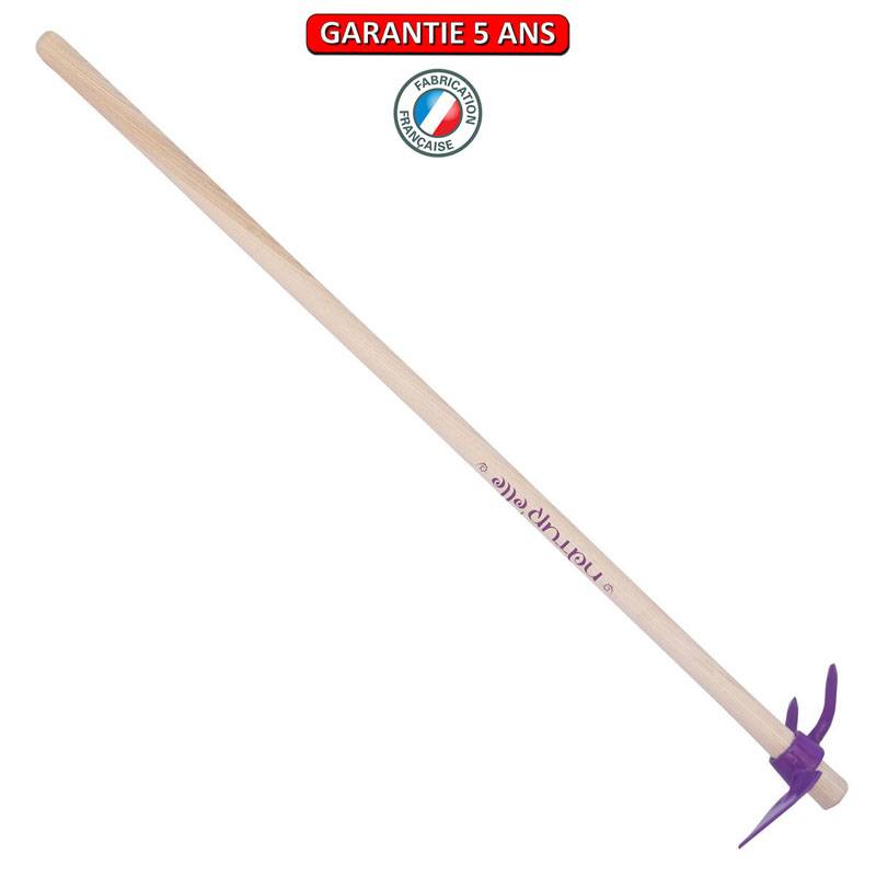 Outils Perrin - Serfouette panne & fourche forgée manche 100cm - Framboisine Outils Perrin