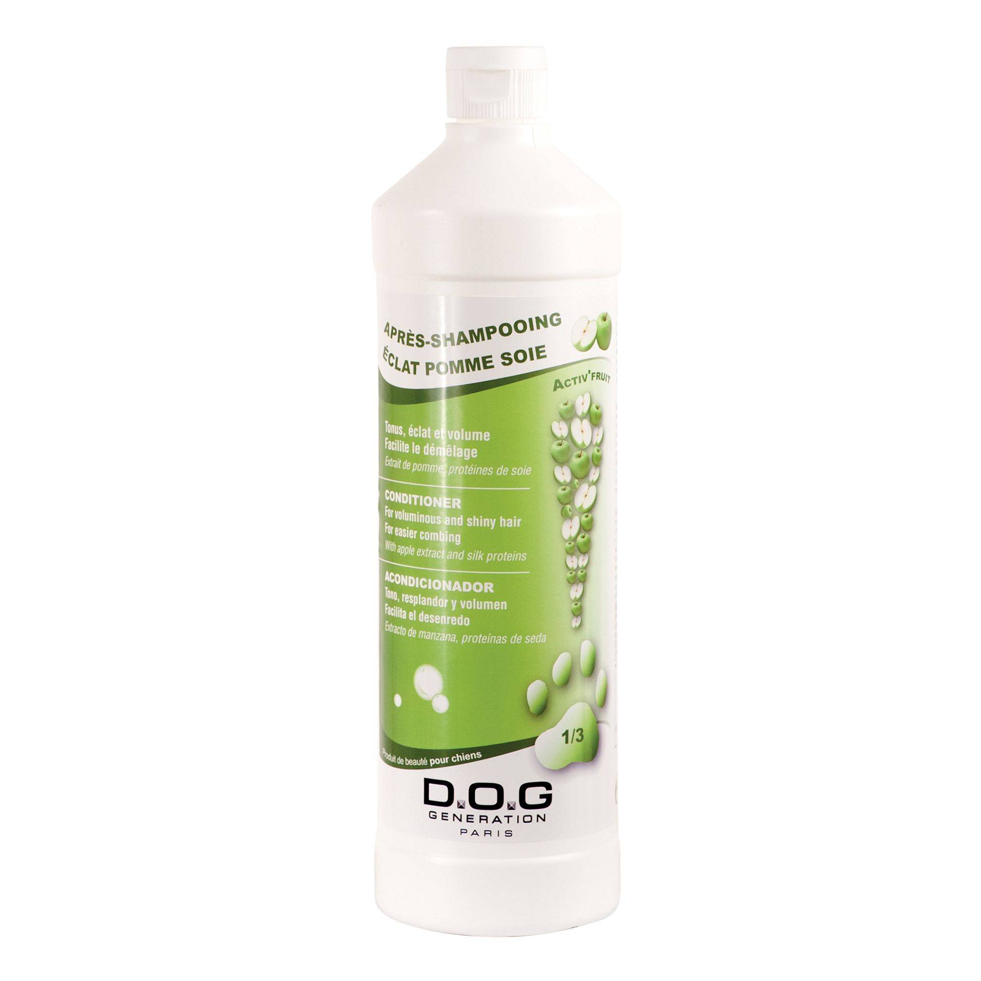 Après-shampooing Eclat Pomme Dog Generation : 1 litre DOG GENERATION