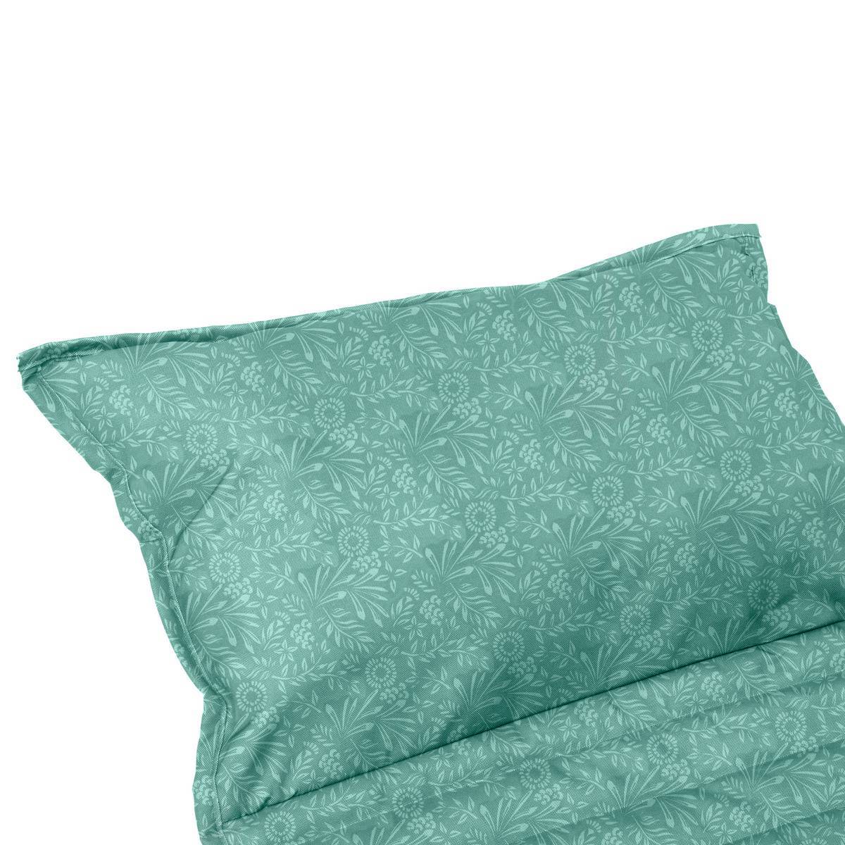 Hesperide - Coussin de transat enroulable "Adiya" vert jade 180x60cm en polyester Hespéride - Image 2