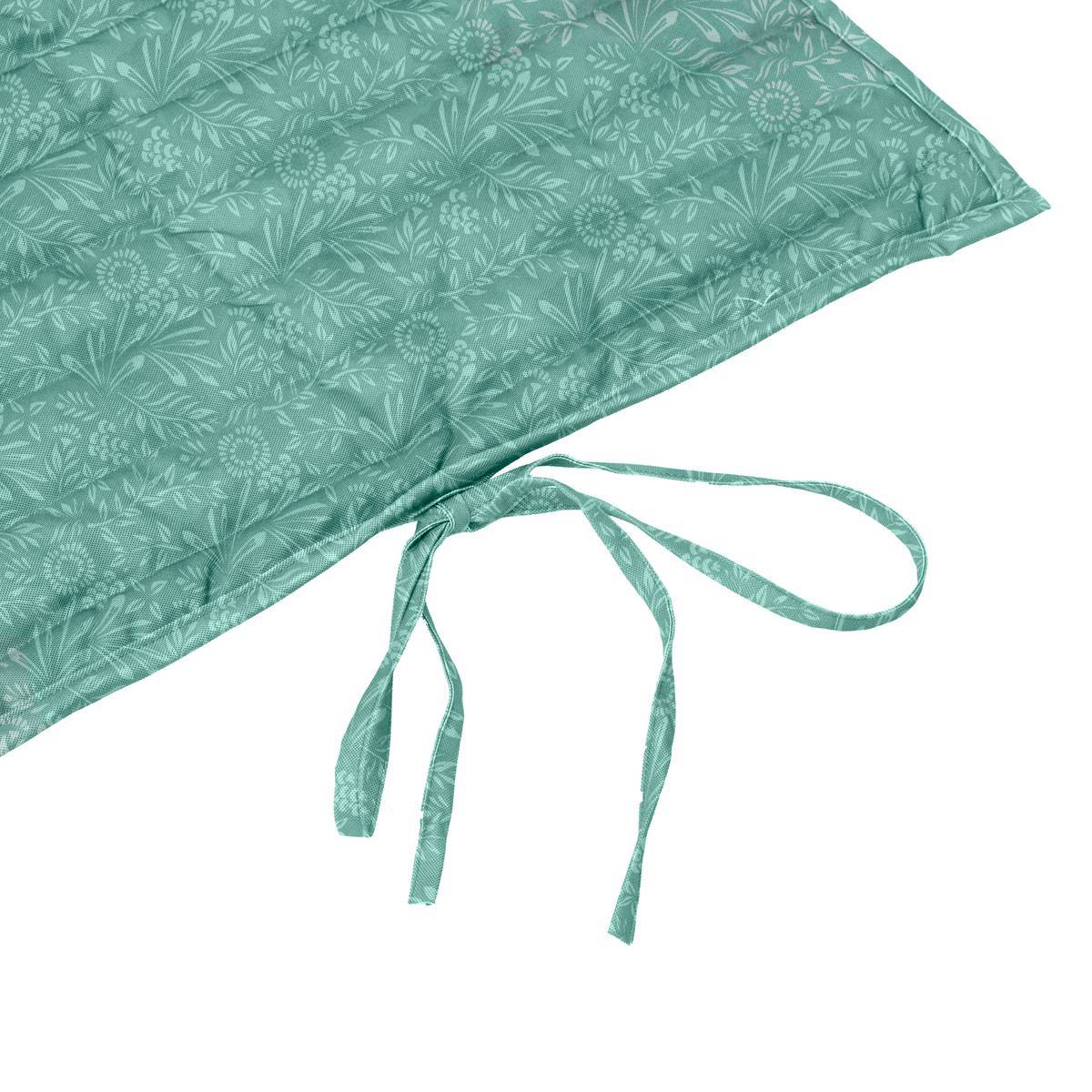 Hesperide - Coussin de transat enroulable "Adiya" vert jade 180x60cm en polyester Hespéride - Image 3