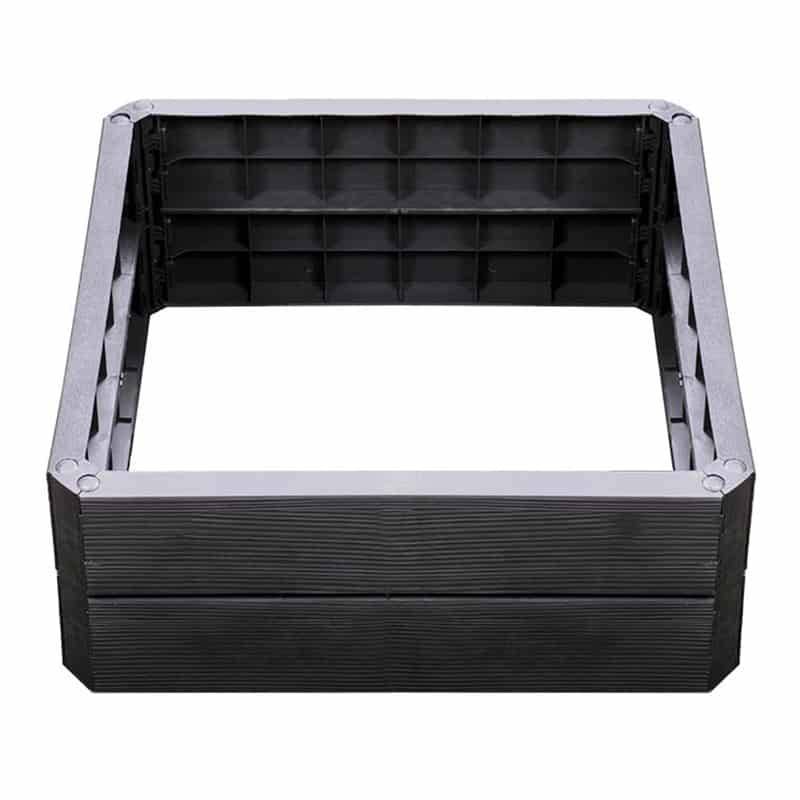 Carre potager en hauteur imitation bois 75 cm - Garantia - Graf - Image 1