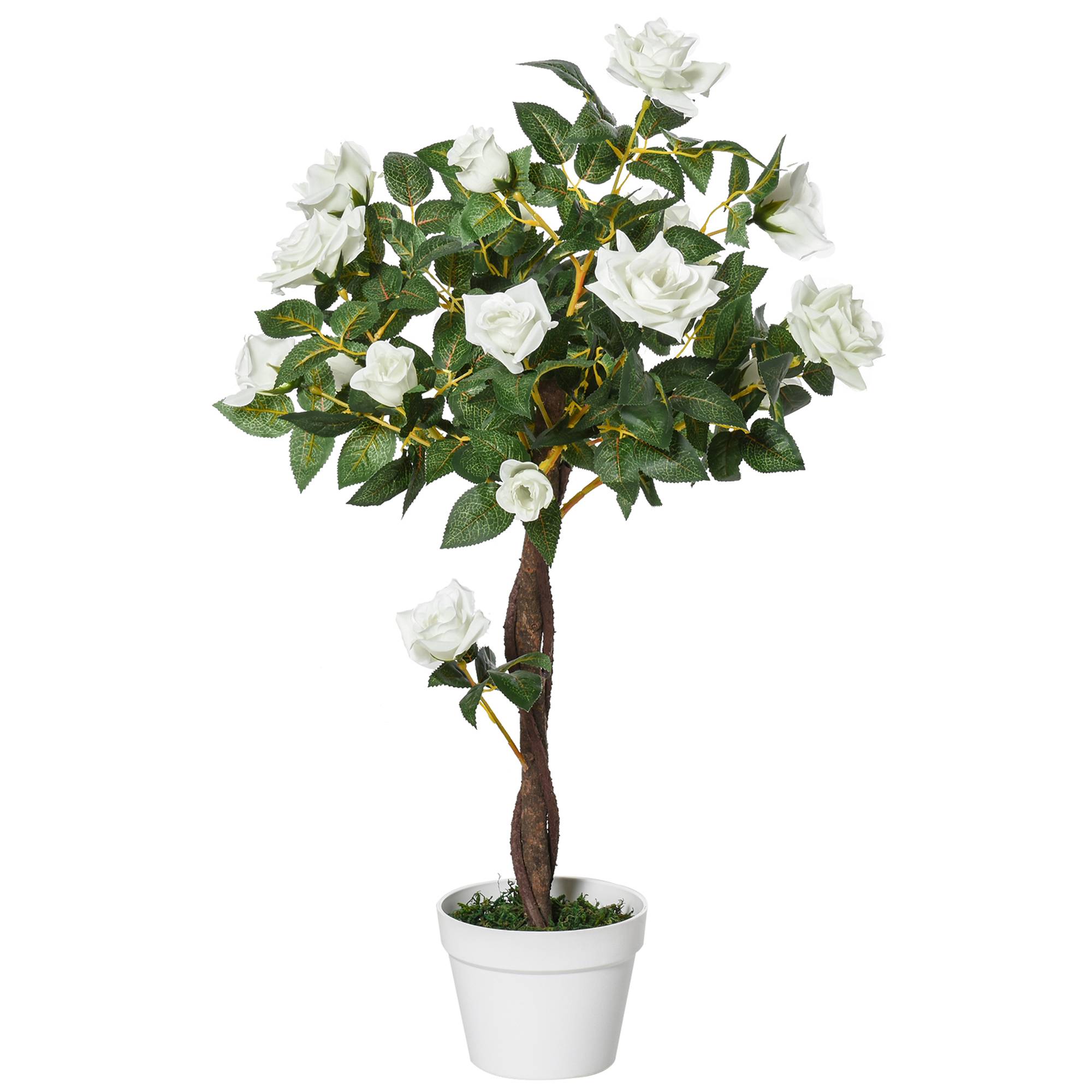Arbre artificiel, plante artificielle en pot de ciment, déco - Image 10