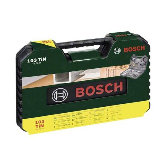 Bosch - Coffret Bosch Pro V-LINE 103 PCS Jeu de forets et d'embouts en titane Bosch - Image 2