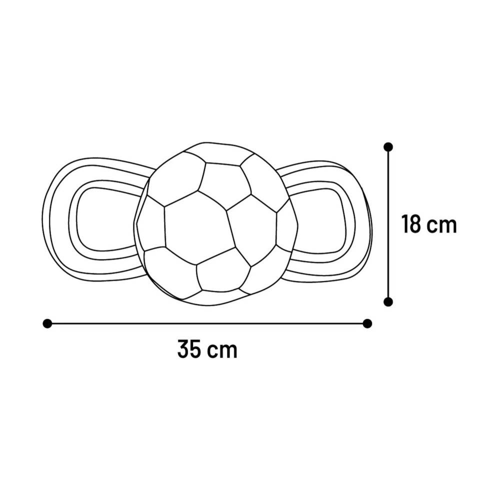 Animallparadise - animallparadise - Ballon flottant avec poignées 35 cm pour chien. - Image 3