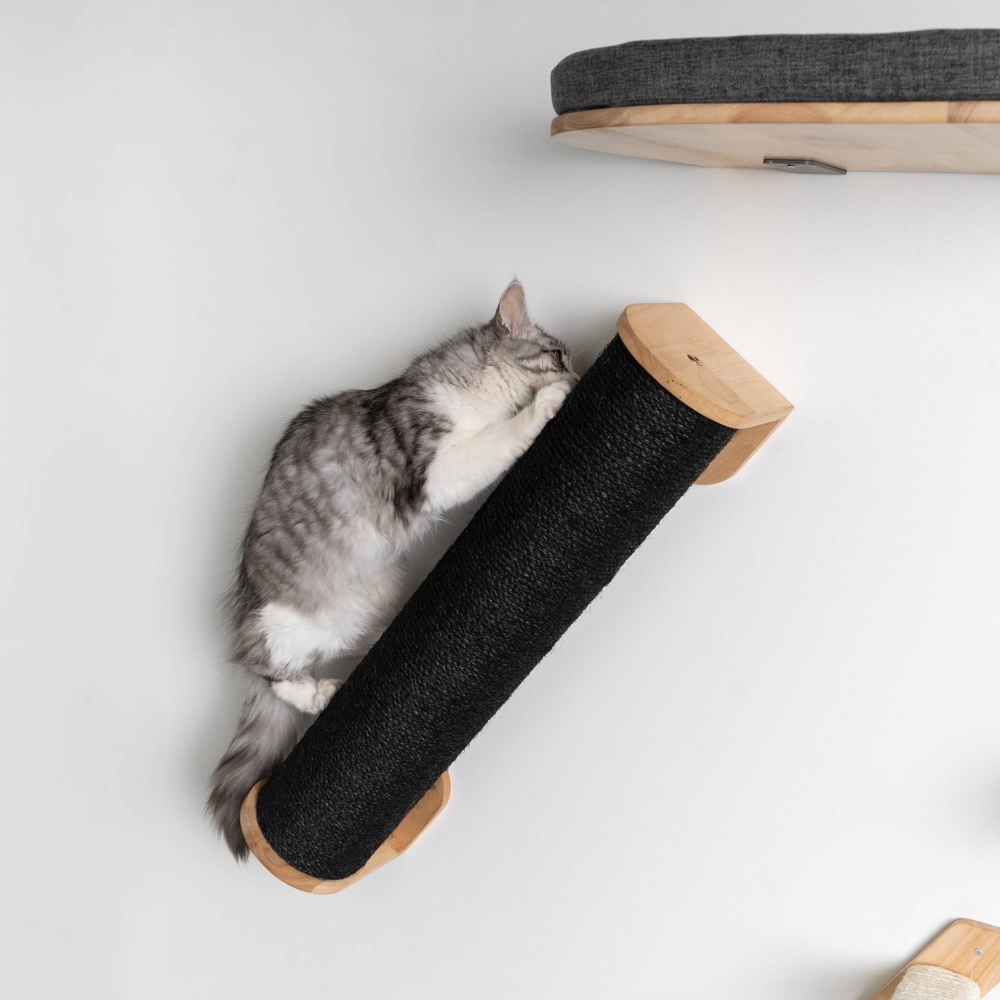 Rhr Concepts Bv - Mur d’escalade pour chat - Poteau mural en sisal XXL (Blackline) - RHR Concepts BV - Image 2