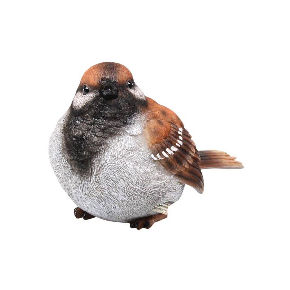 Farmwood Animals - Moineau debout en résine 14.5 x 6.5 x 8.5 cm - Image 1