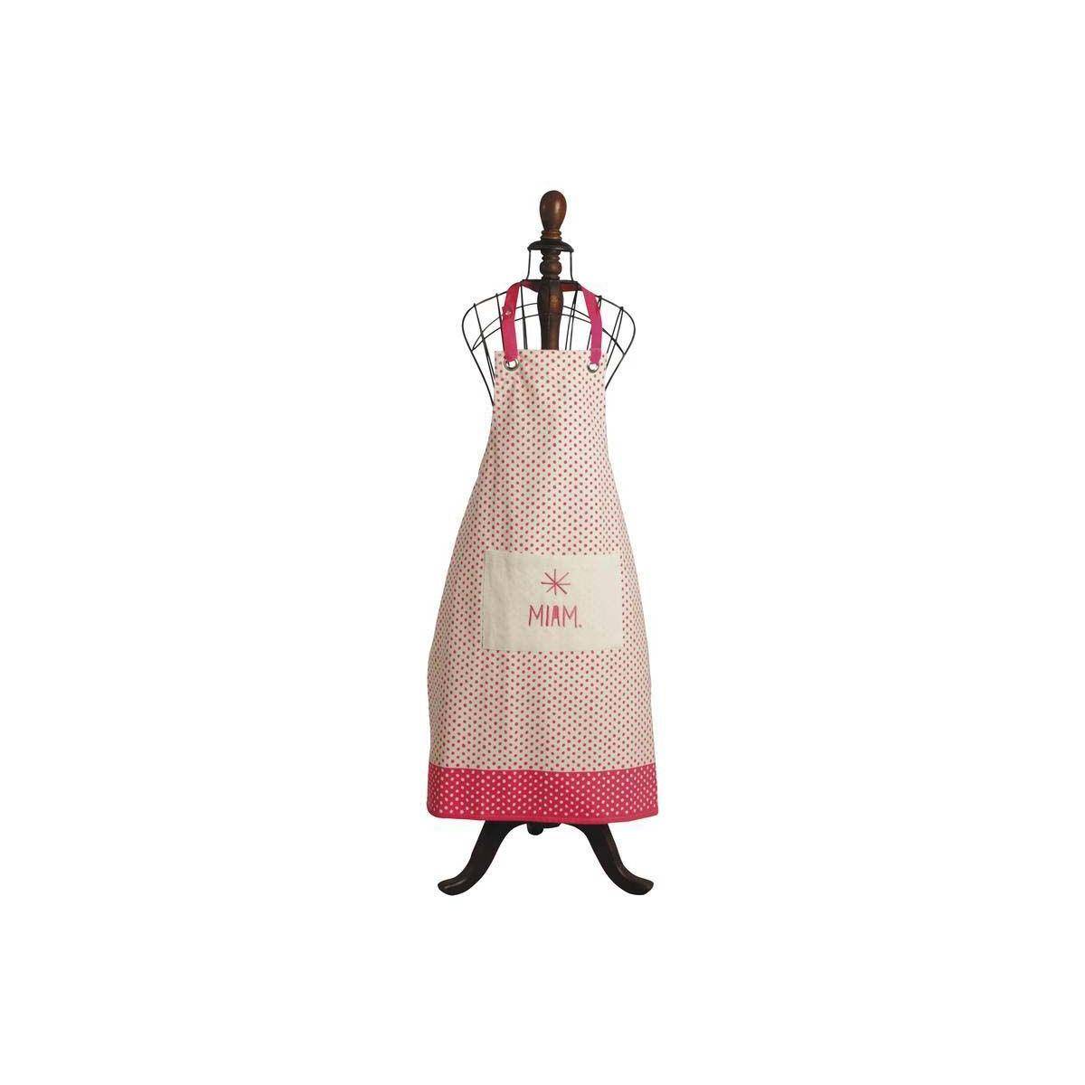 Aubry Gaspard - Tablier de cuisine en coton Miam Aubry Gaspard