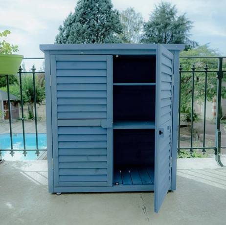 Armoire de rangement bleue - 0,25 m³ - Image 6