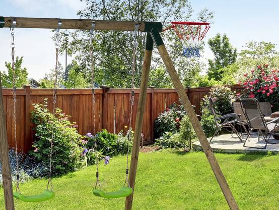 Panier De Basket Universelle Pour Portique Bois -habitat Et Jardin - Image 2