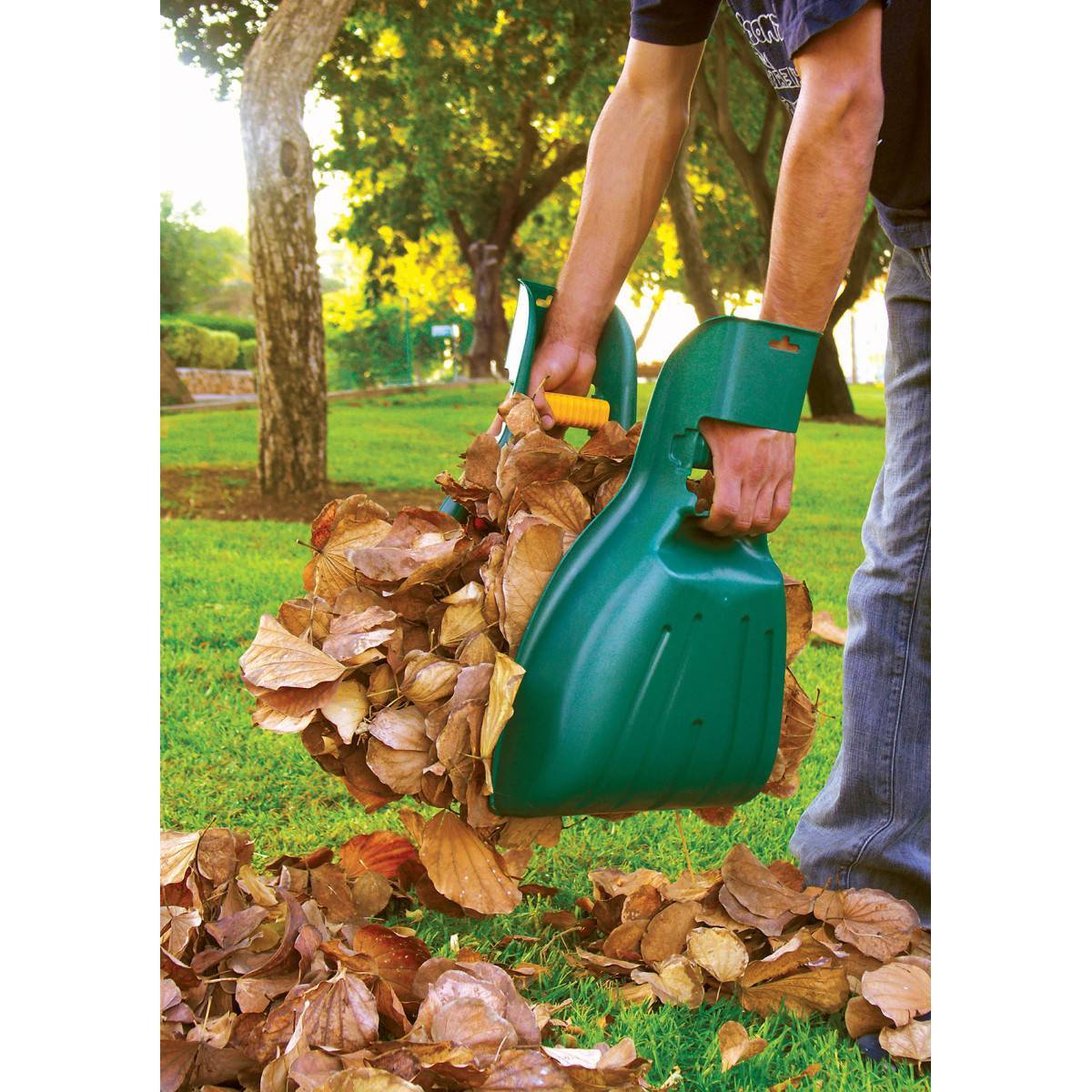 Vilmorin - Lot de 2 ramasse feuilles à main avec poignée - Image 2