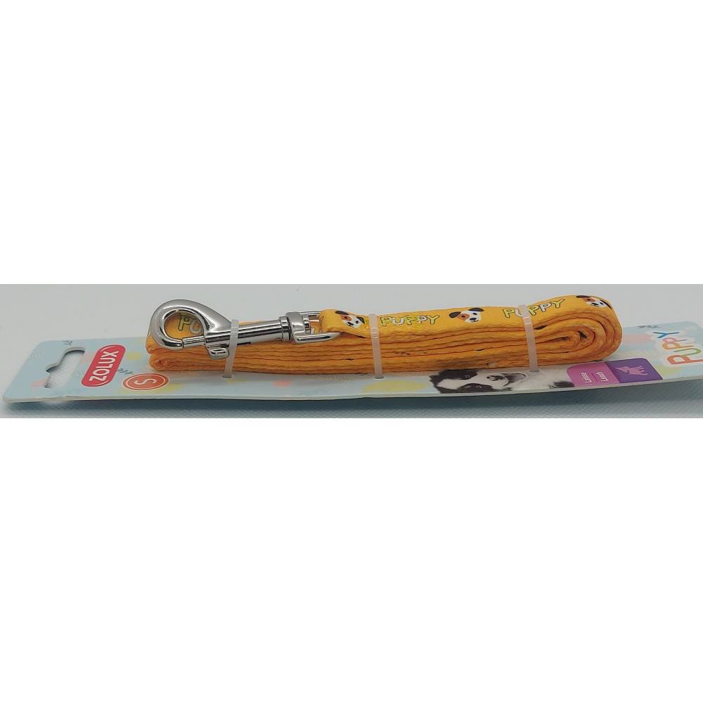 Laisse PUPPY MASCOTTE jaune, 13 mm x 1,20 m pour chiots - Image 5