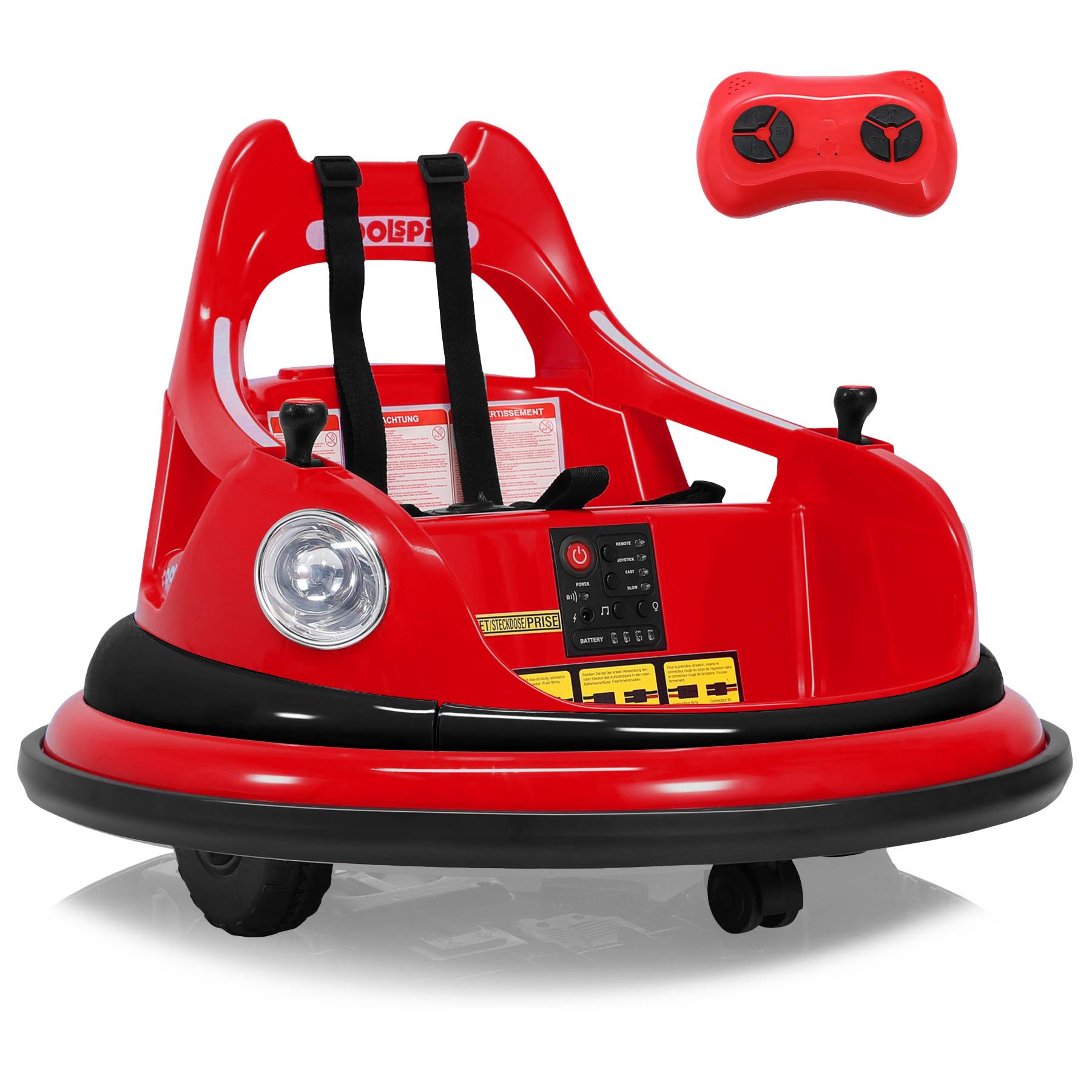 0 - Voiture électrique Pour Enfants véhicules électriques 12V Auto Tamponneuse pour Enfants Rotation à 360 degrés, Auto tamponneuse - Image 1