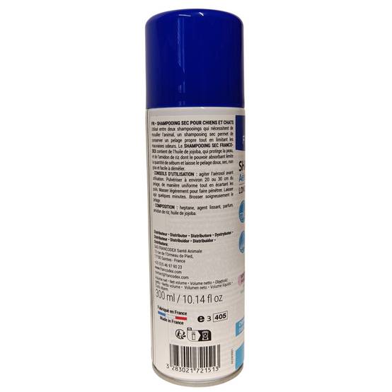 Francodex - Shampooing Sec 300 ml pour Chiens et Chats - Image 2