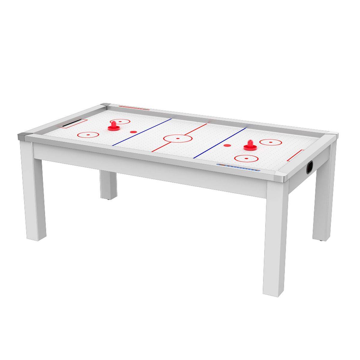 Table de Air Hockey Convertible "Calgary" 213cm Blanc