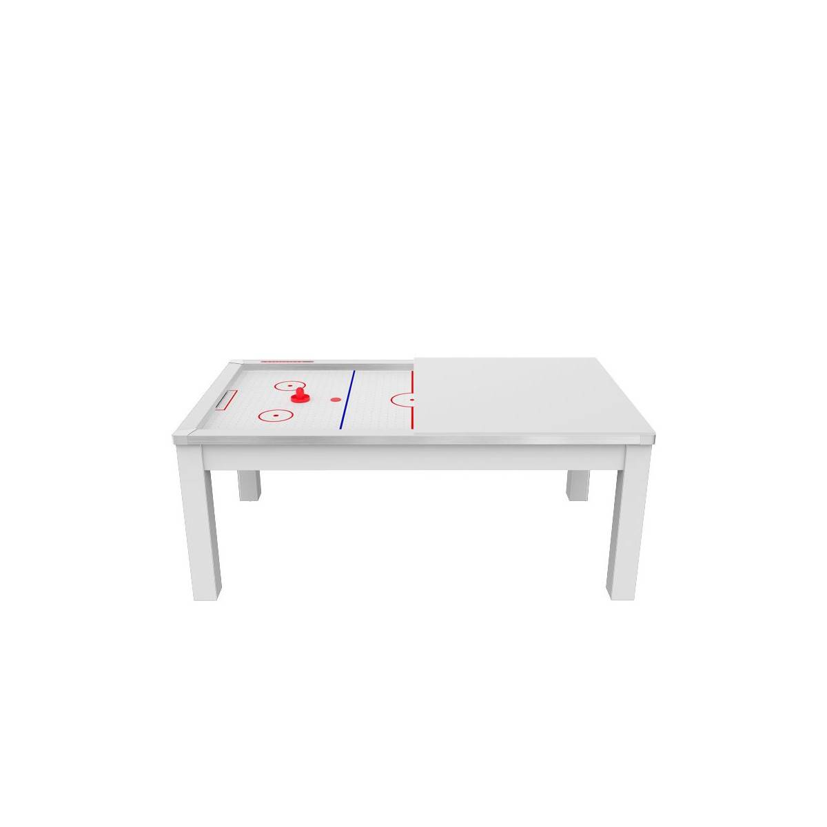 Table de Air Hockey Convertible "Calgary" 213cm Blanc - Image 6