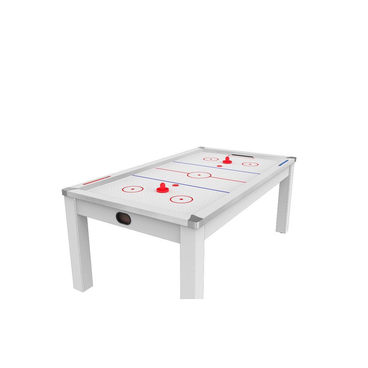 Table de Air Hockey Convertible "Calgary" 213cm Blanc - Image 3