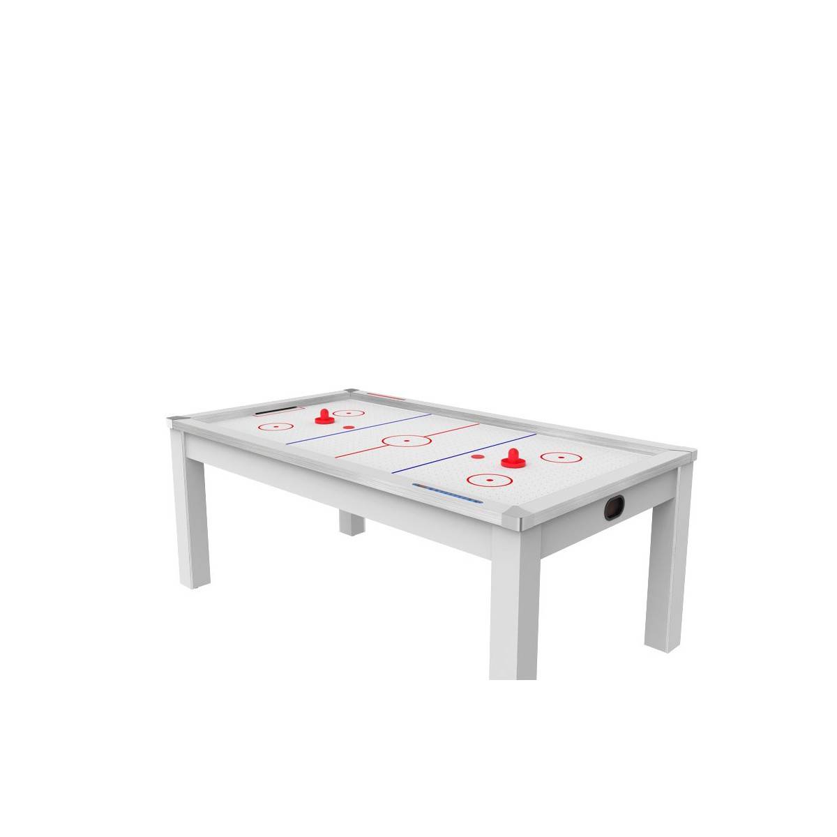 Table de Air Hockey Convertible "Calgary" 213cm Blanc - Image 2