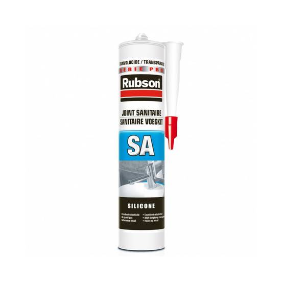 Rubson - Mastic silicone sanitaire translucide 300ml - RUBSON - 165173 - Image 2