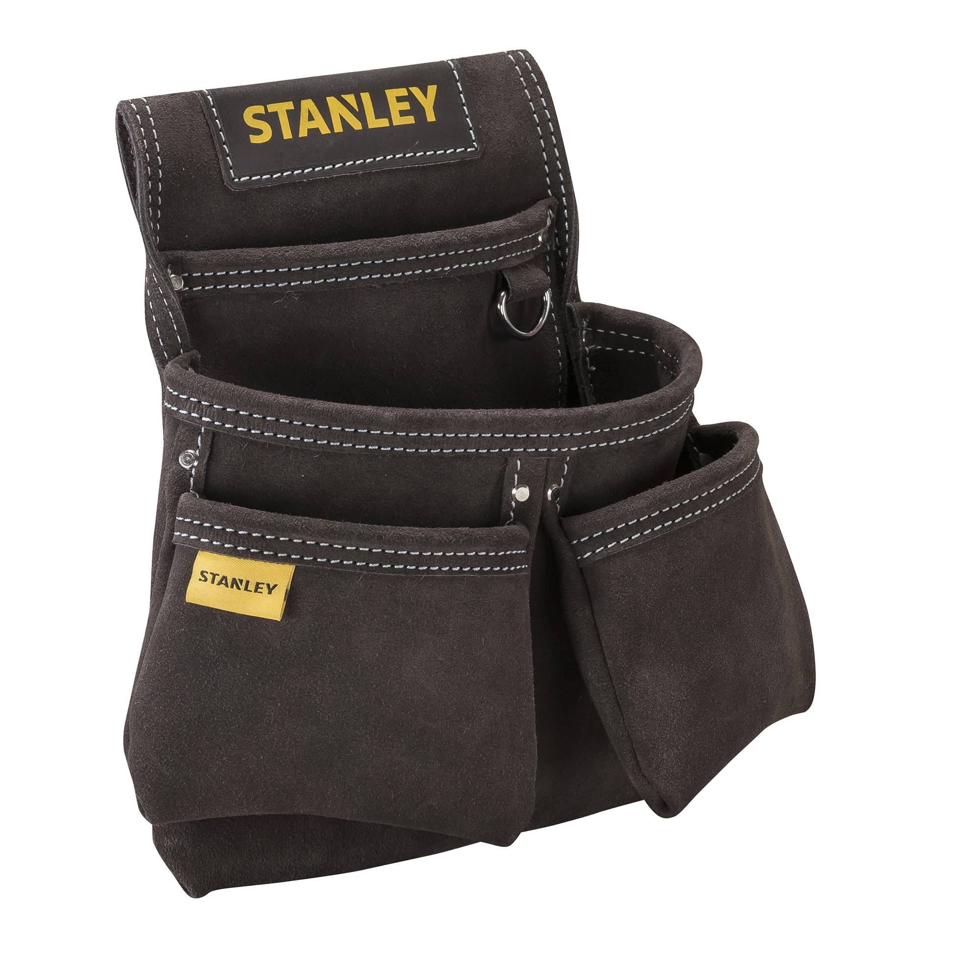 stanley - STANLEY Porte-outils en cuir qualité supérieure 4 Poches - Image 1