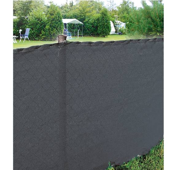 Brise vue gris anthracite 220g/m2 WERKA PRO - 1 x 10m - Image 4