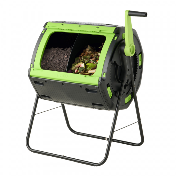 Composteur Rotatif à Double Cellules 180 litres + Chariot - Image 2
