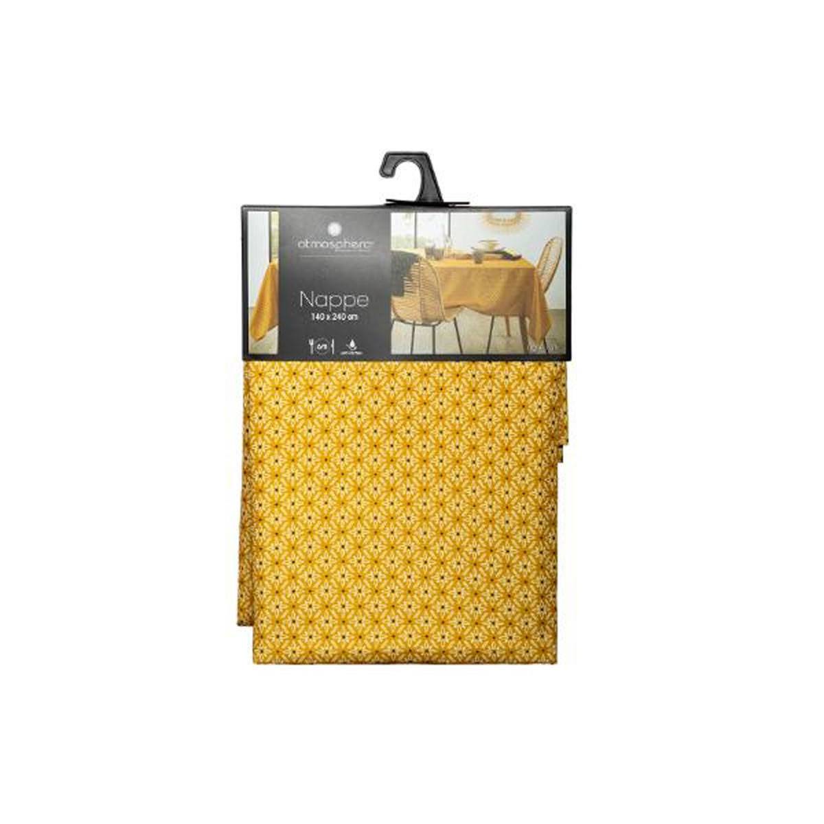Nappe anti-tache tissu imprimé Paty 140 x 240 cm - Image 5