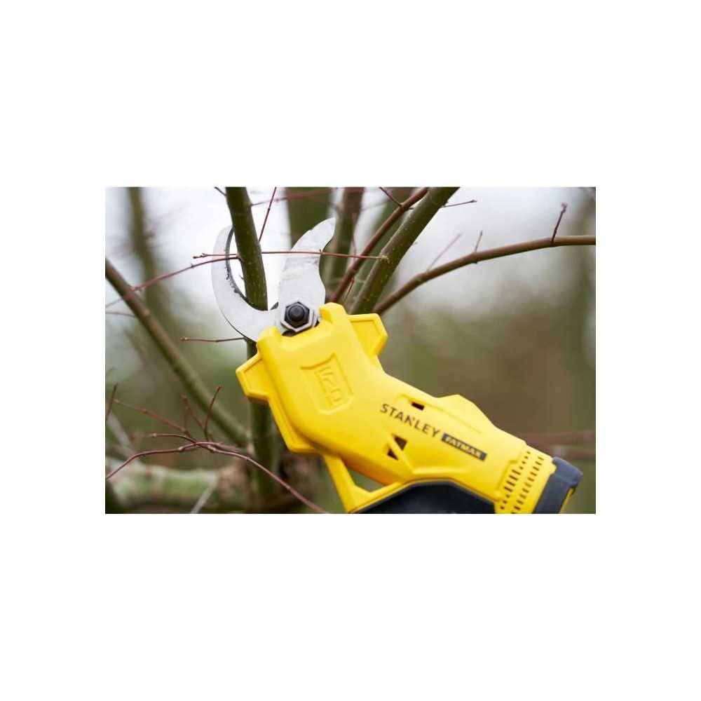 stanley - Sécateur Électrique 18V STANLEY FATMAX V20 SFMCPP32B-XJ Sans Batterie ni Chargeur - Image 6