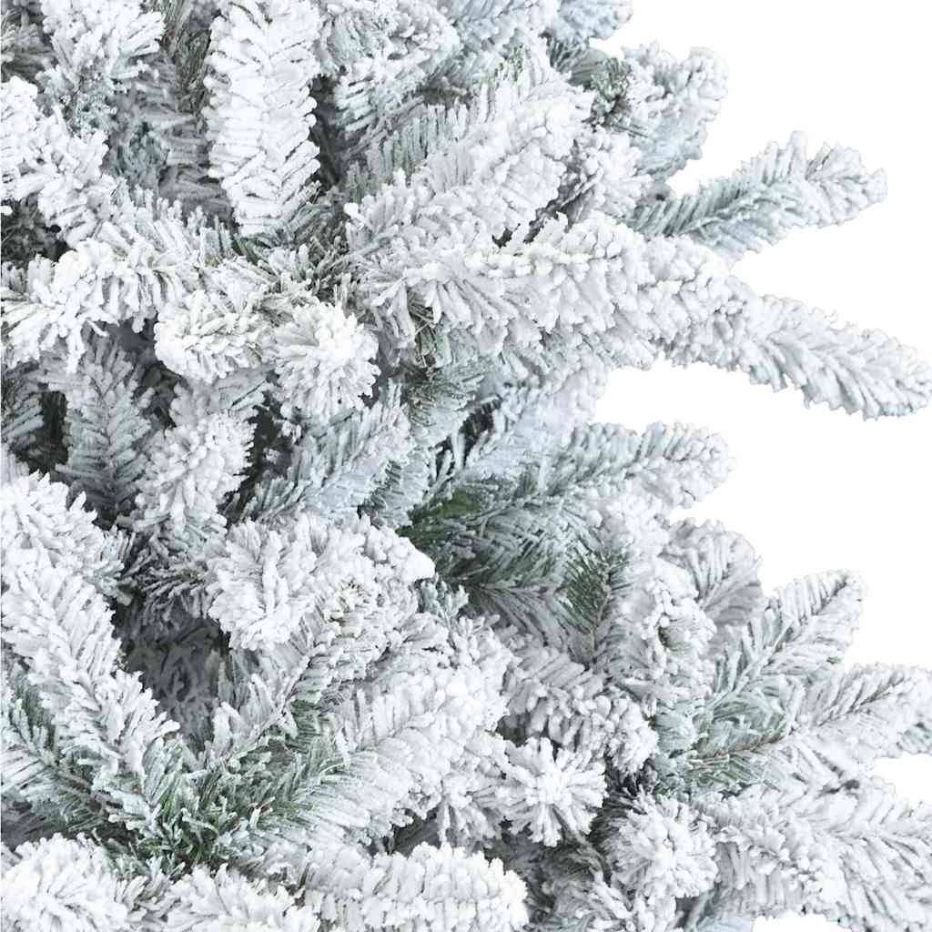 ComfortXL - Sapin de Noël Design Blanc 210 cm, Kit Lumineux 8 Modes d'Éclairage et 120 Boules – ComfortXL Outdoor Living - Image 8
