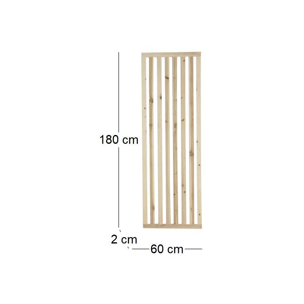 Aubry Gaspard - Panneau en latte de pin Hauteur 180cm - Image 3