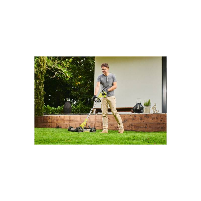 Ryobi - Tondeuse 3 en 1 RYOBI - RY18LMC30A-120 - 18V One+ - coupe 30 cm - 1 Batterie 2.0 Ah - 1 Chargeur rapide - Image 3