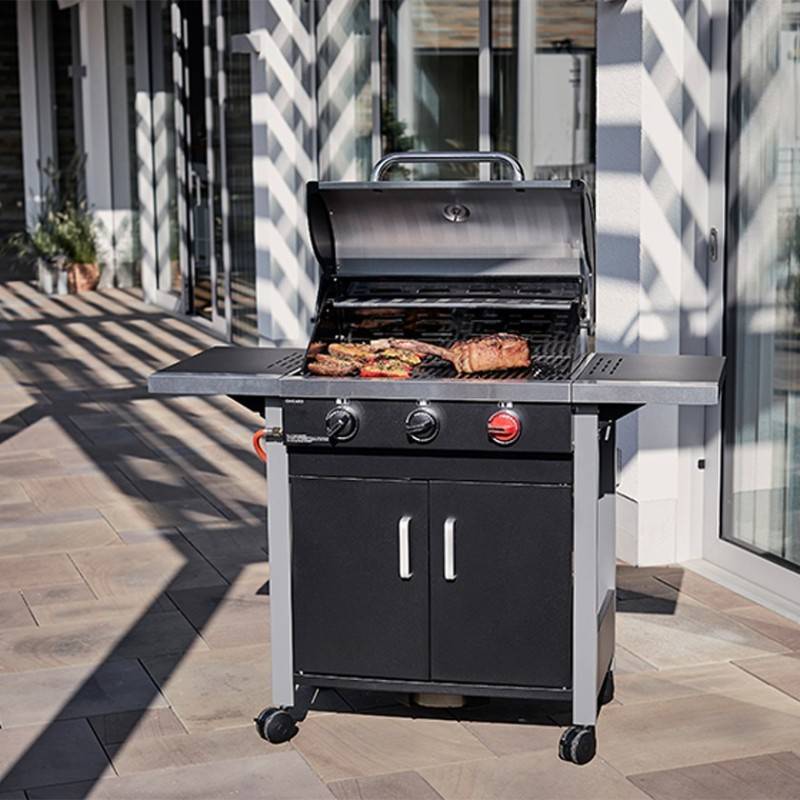 Barbecue à gaz Chicago 3 R TURBO - ENDERS - 3 brûleurs dont 1 brûleur turbo zone - Surface de cuisson 60 x 42 - Image 7