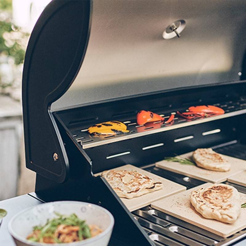 Barbecue à gaz Chicago 3 R TURBO - ENDERS - 3 brûleurs dont 1 brûleur turbo zone - Surface de cuisson 60 x 42 - Image 6