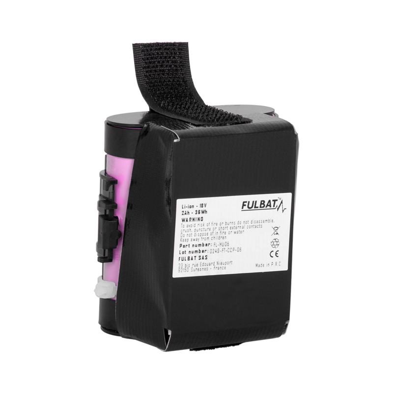 Batterie robot tondeuse Lithium-ion FL-HU06 18V – FULBAT – 2Ah – 560620 - Image 1