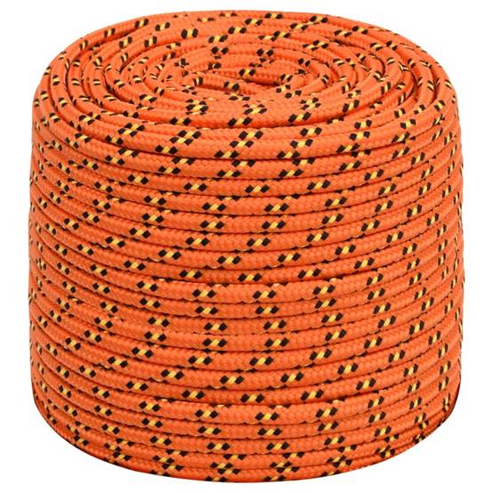 Corde de bateau Orange 8 mm 50 m Polypropylène Maison Chic - Image 1