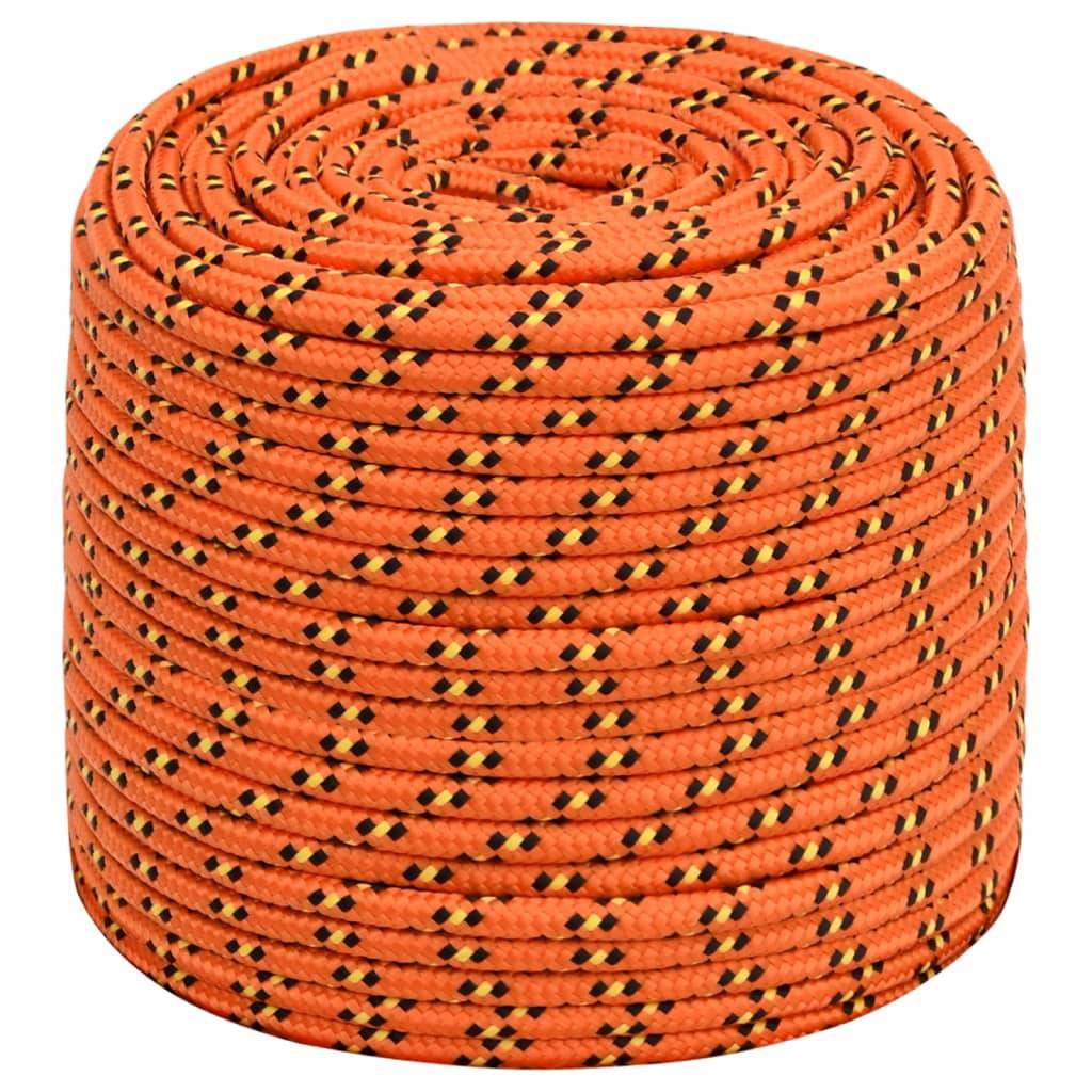 Corde de bateau Orange 8 mm 50 m Polypropylène Maison Chic - Image 1