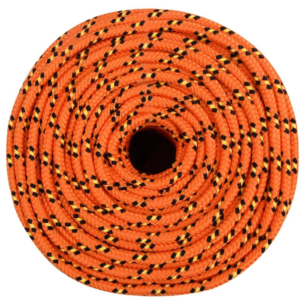 Corde de bateau Orange 8 mm 50 m Polypropylène Maison Chic - Image 3