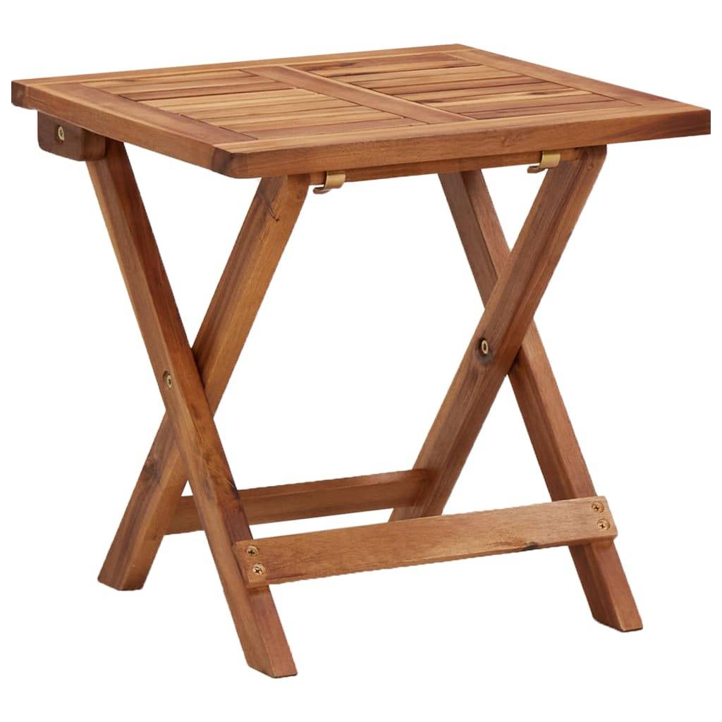 2 Lits Bain Acacia Massif Table Coulissante et Basse Brun – ComfortXL Outdoor Living - Image 10